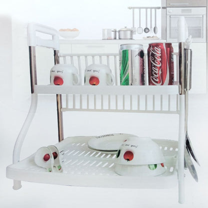 Rack Escurridor Secador 2 Niveles1#Blanco