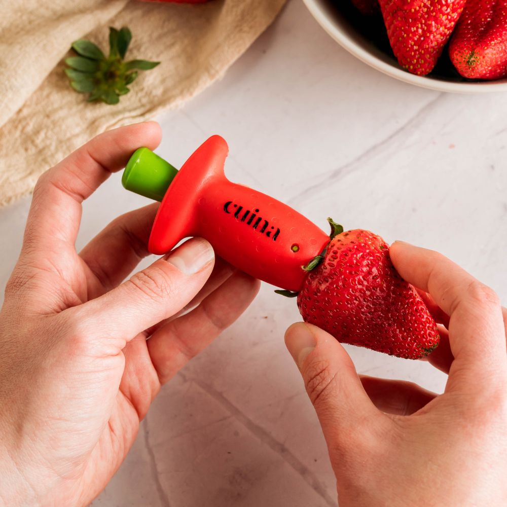 Removedor Tallo Frutilla1#Rojo