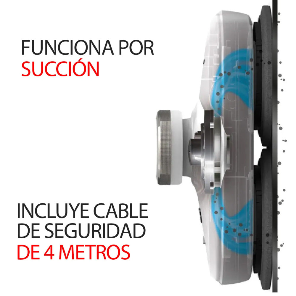 Robot Limpiavidrios Mado Spray Plus3#Blanco