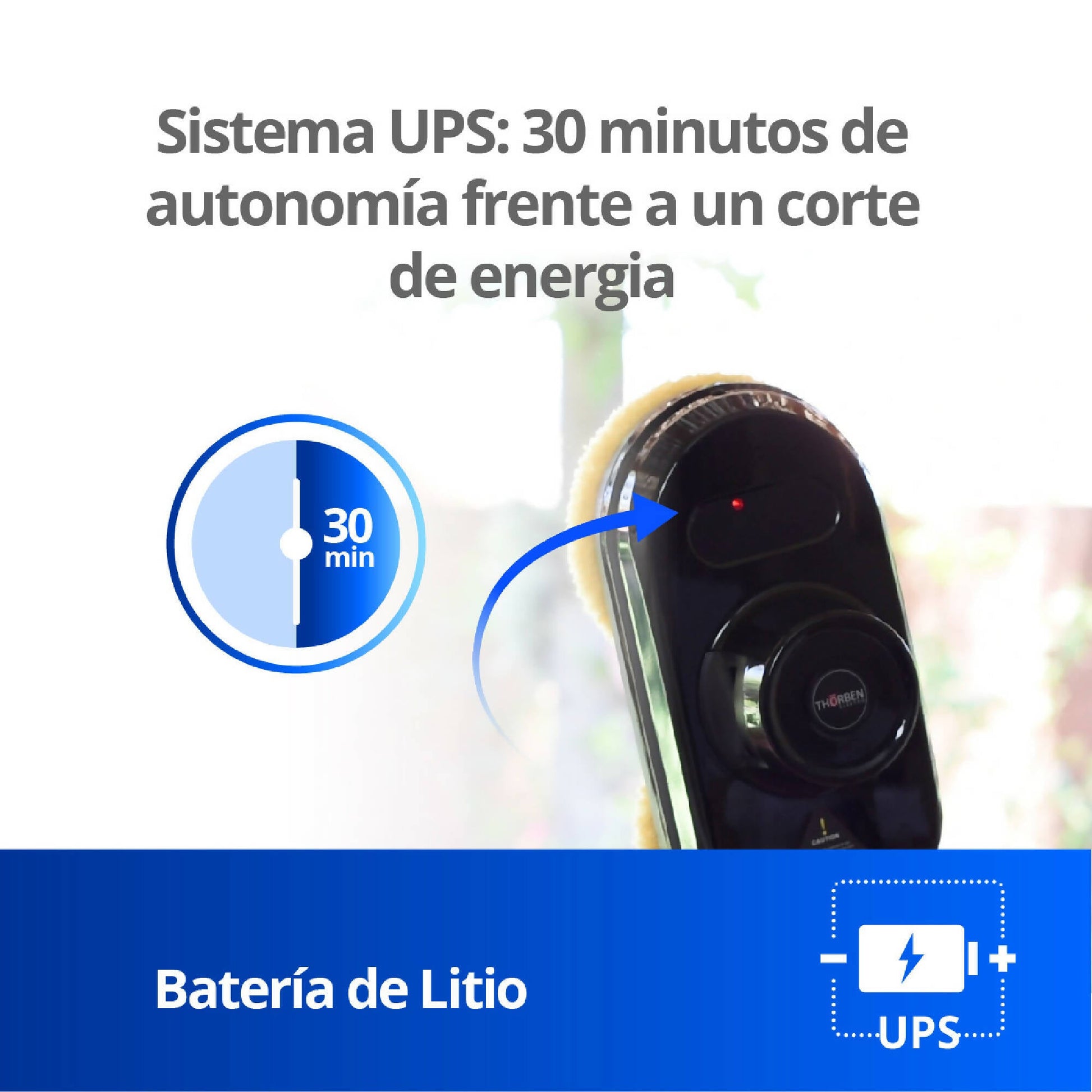 Robot Limpiavidrios Thor Win Bot2#Negro