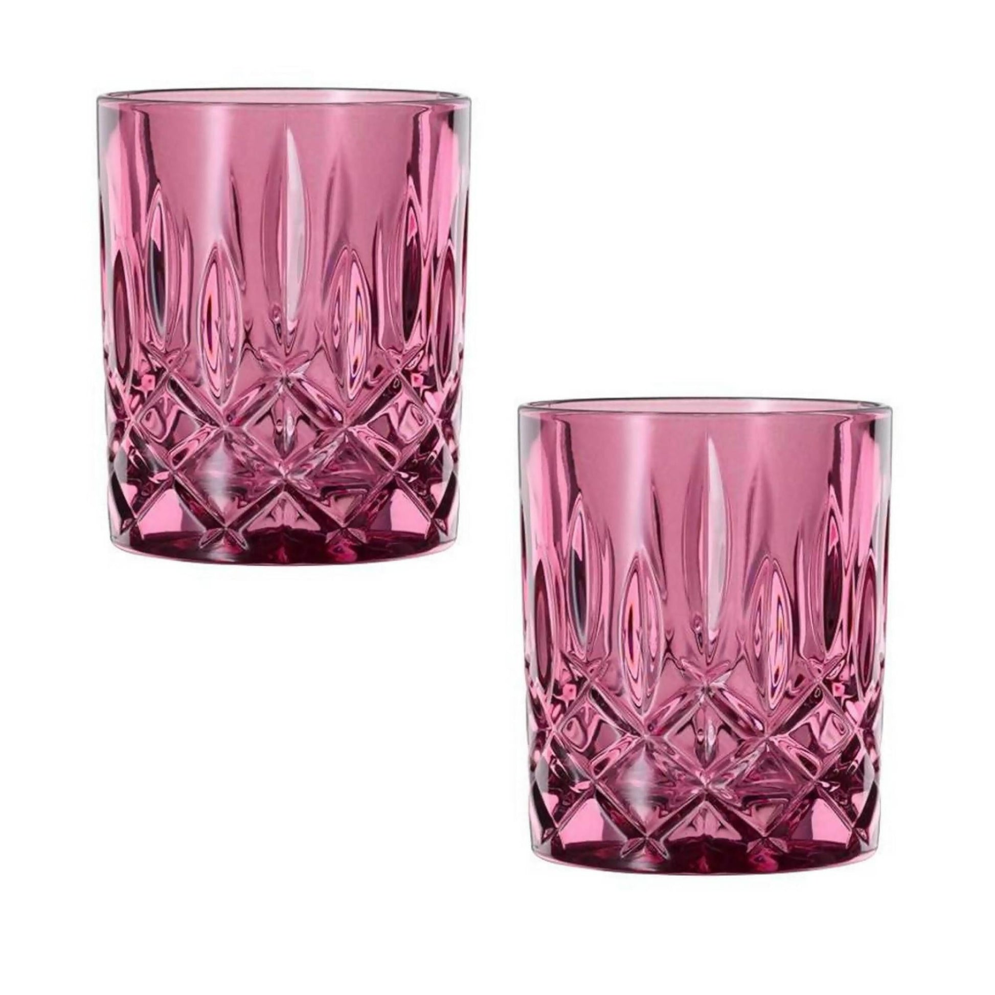 Set 2 Vasos Noblesse Vintage Berry1#Rosado