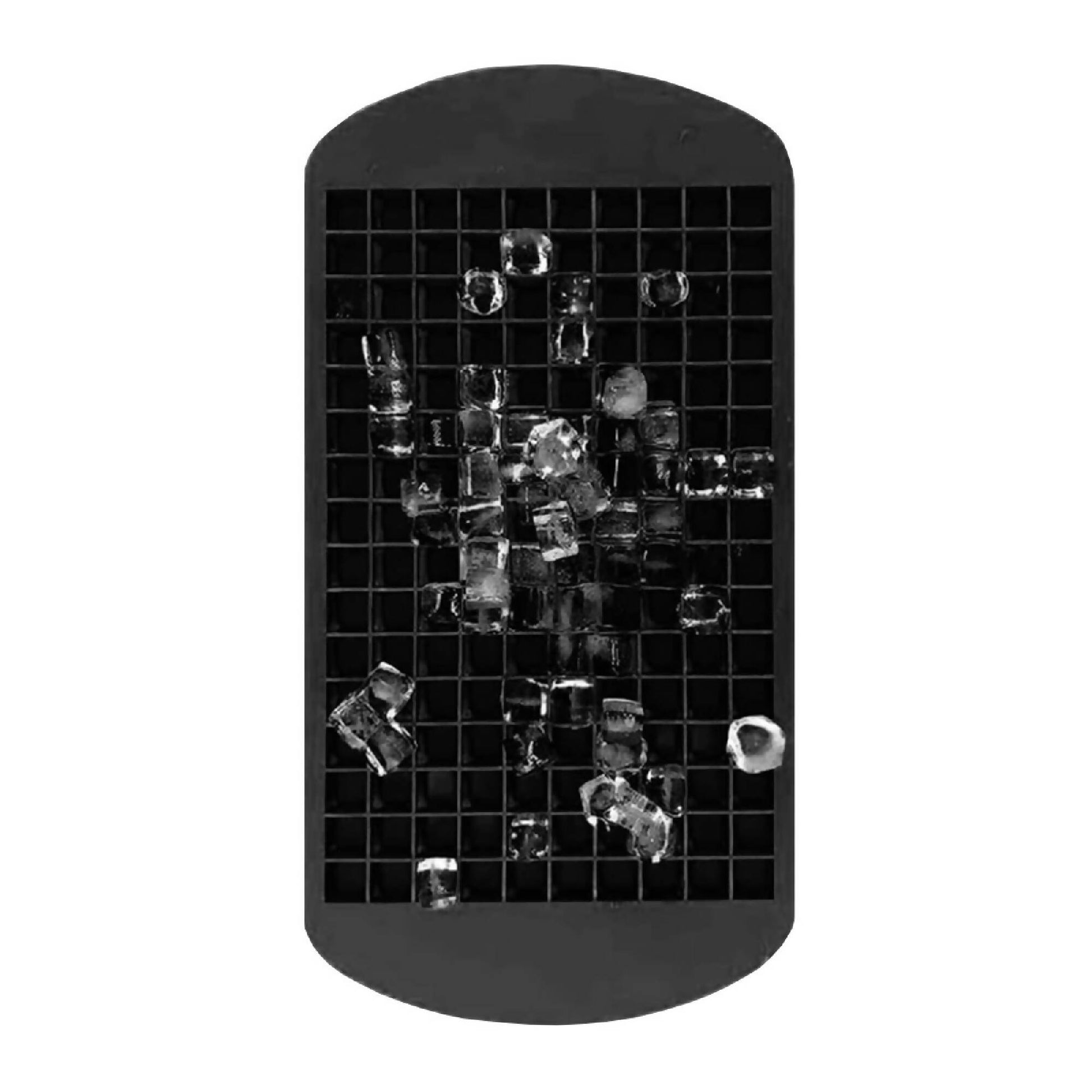 Cubeta de Hielo Silicona 160 Mini Hielos1#Negro