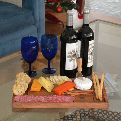 Tabla Queso Porta Galletas 40 cm1#Café