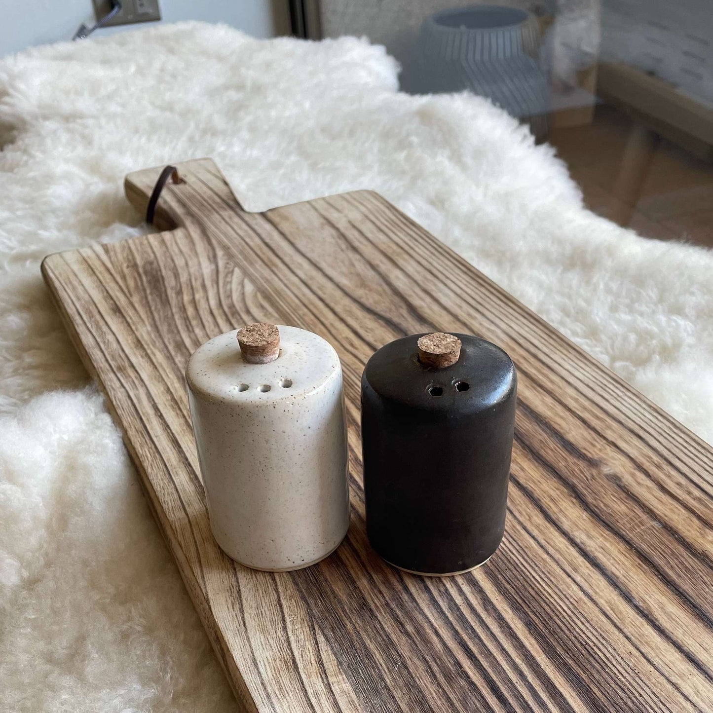 Salero y Pimentero5#Blanco|Negro