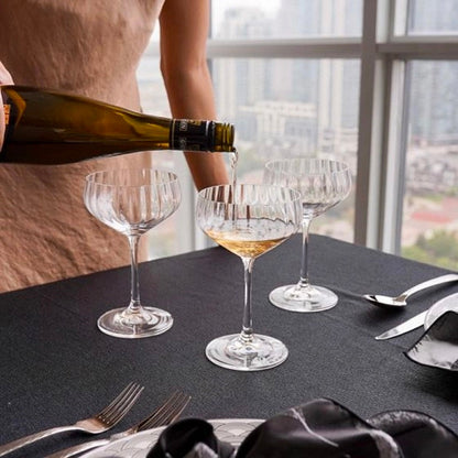 Set 4 Copas Lifestyle Coupette4#Transparente