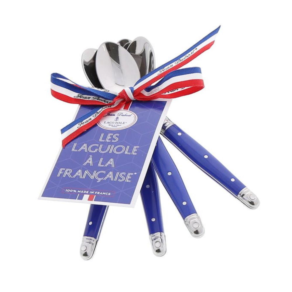 Set 4 Cucharas Café4#Azul