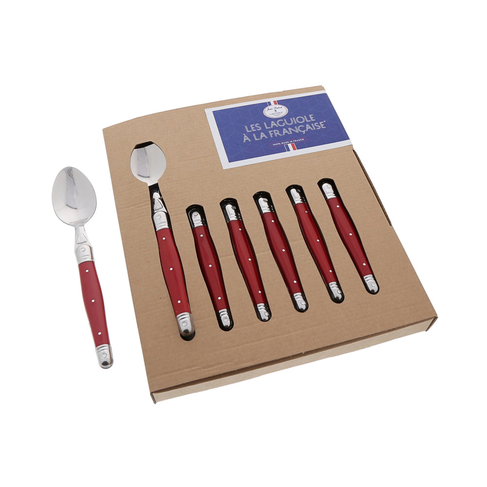 Set 6 Cuchara Te Edición Especial3#Rojo