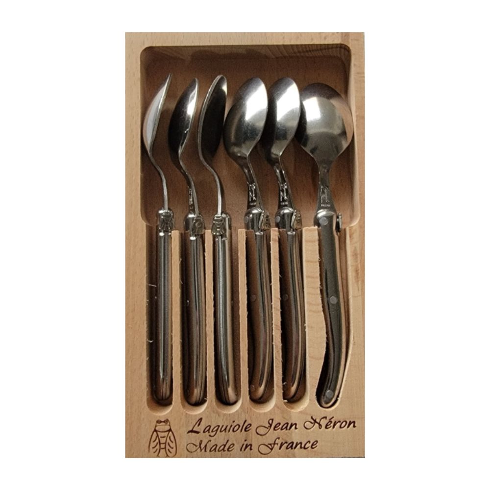 Set 6 Cucharitas Stainless Steel1#Acero