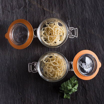 Set 6 Repuestos Silicona Frasco Kilner 0,35 y 2 Lts1#Naranjo