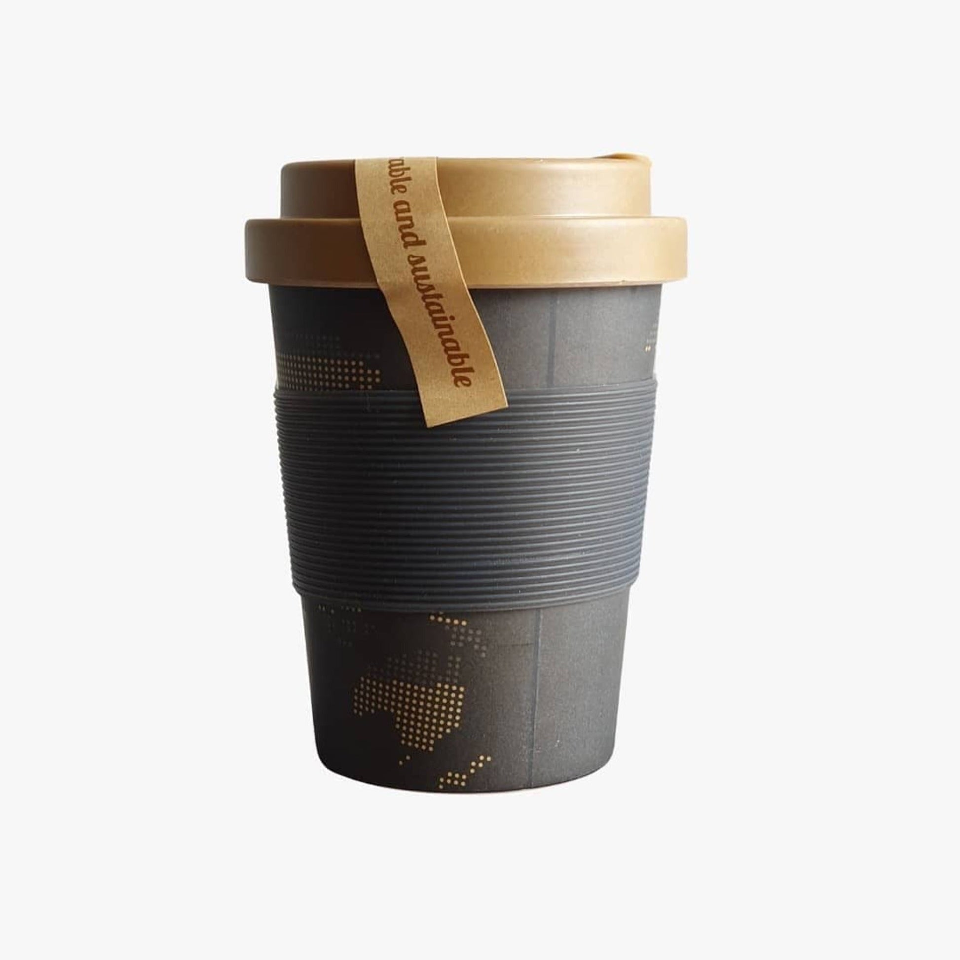 Set 6 Vasos Fibra Bambú2#Multicolor