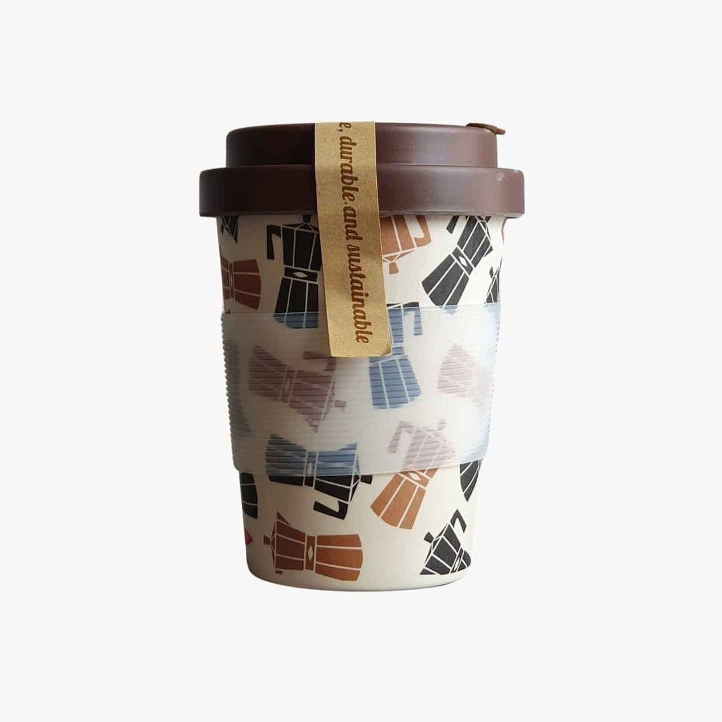 Set 6 Vasos Fibra Bambú1#Multicolor