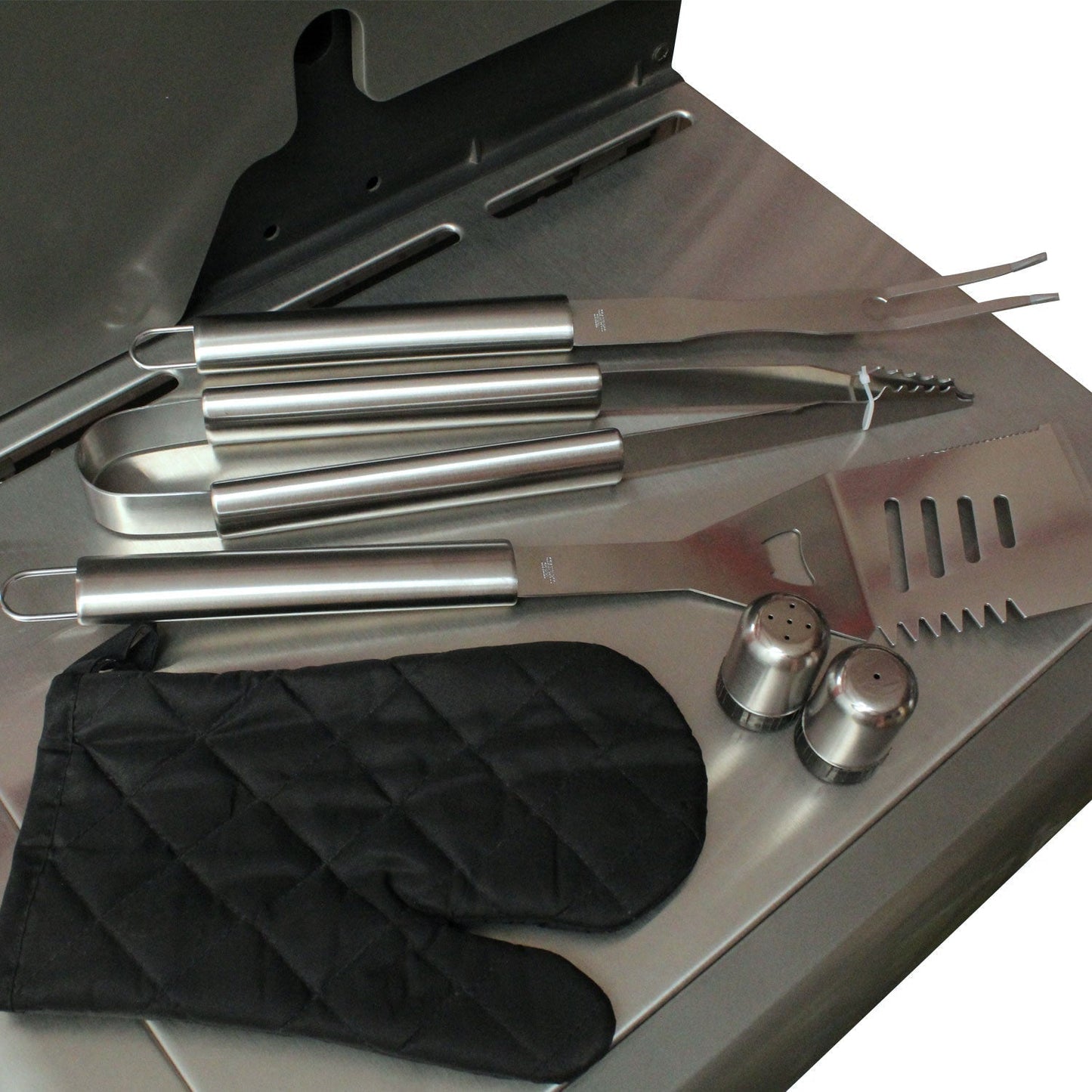 Set Accesorios Asados KG-A00001-N11#Negro