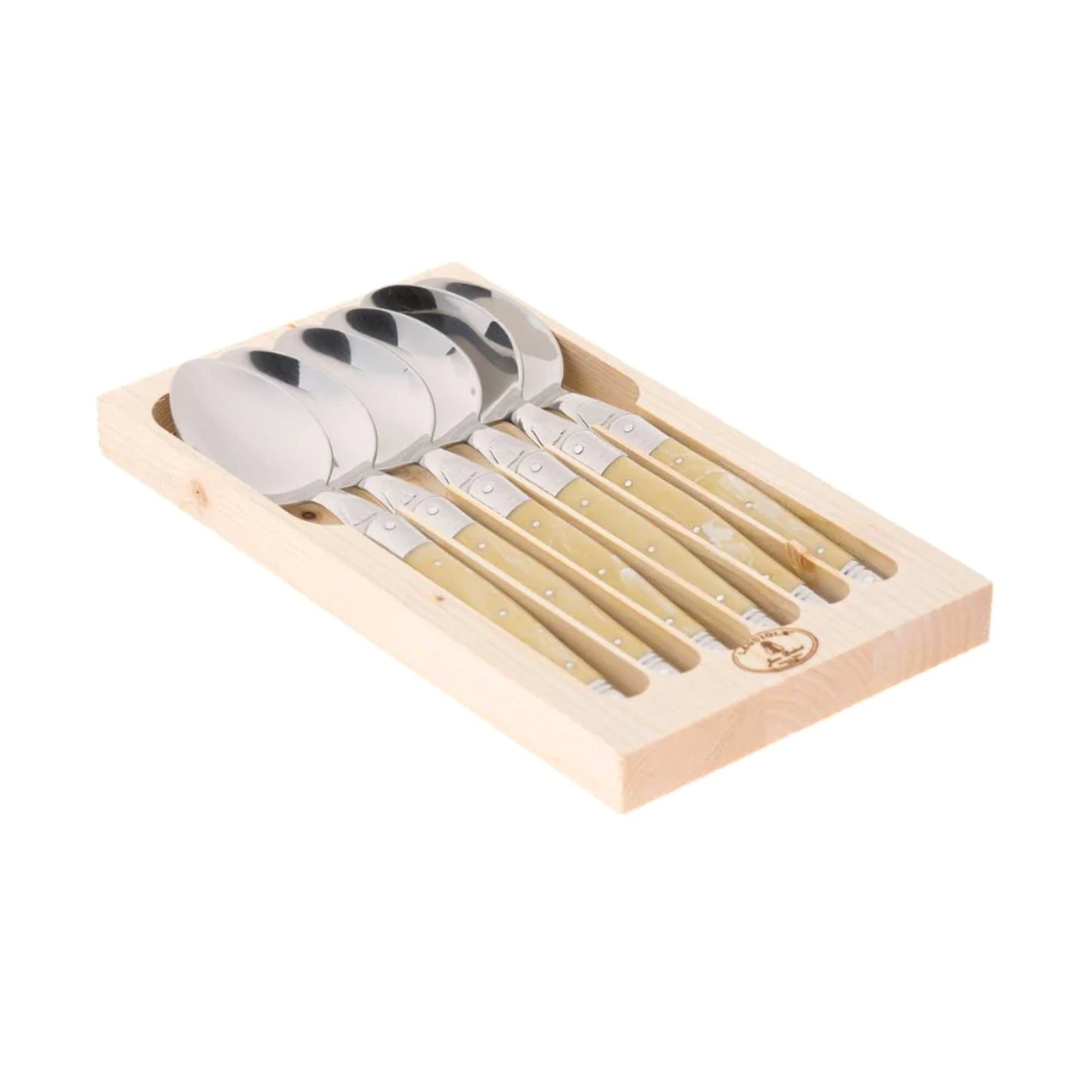 Set Cucharas Te 6pz1#Beige