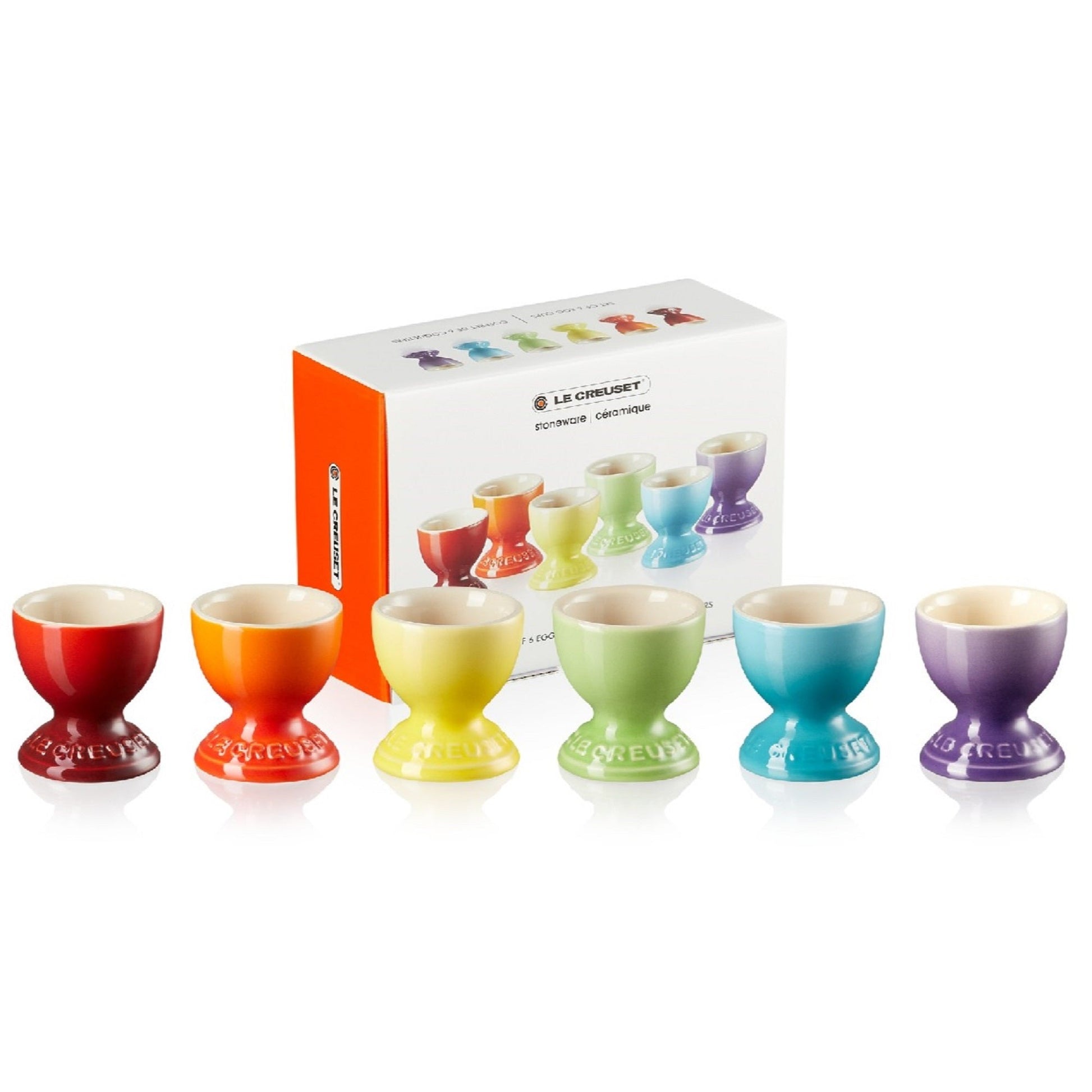 Set De 6 Hueveras Rainbow2#Multicolor