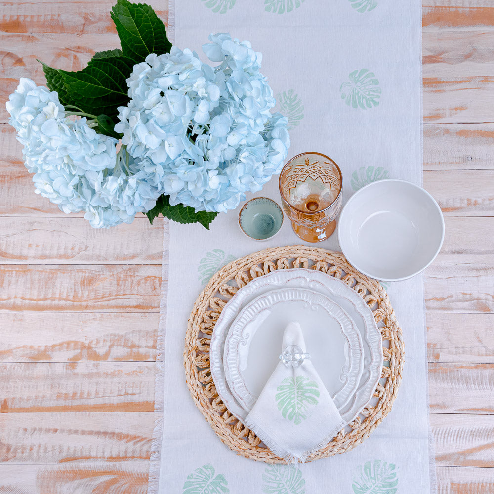 Set de Platos Provenzal5#Beige