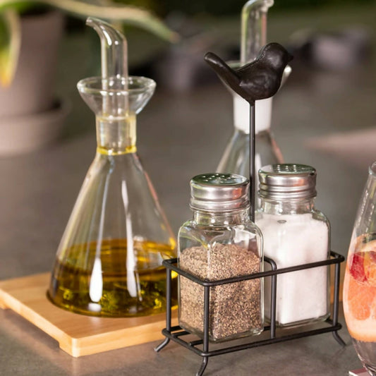 Set Saleros de Vidrio1#Sin color