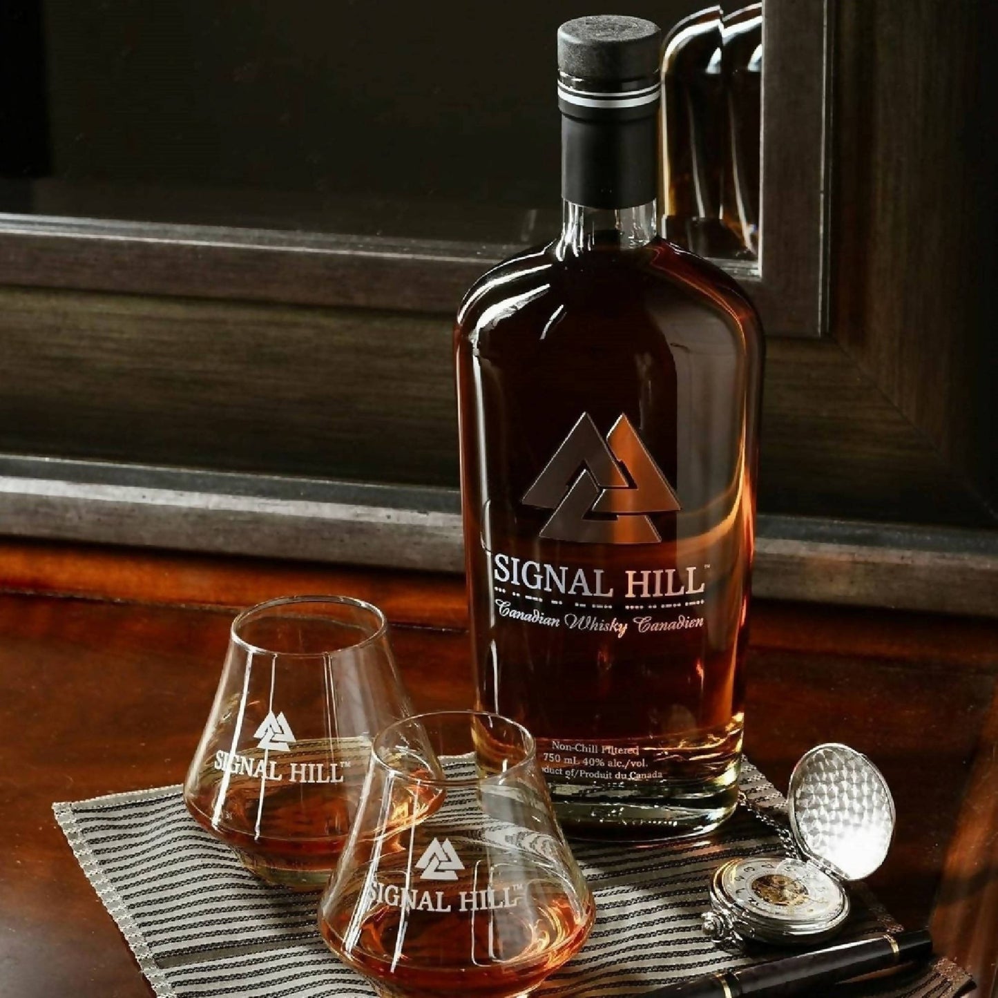 Signal Hill Canadian Whisky 750 ml.1#Sin color