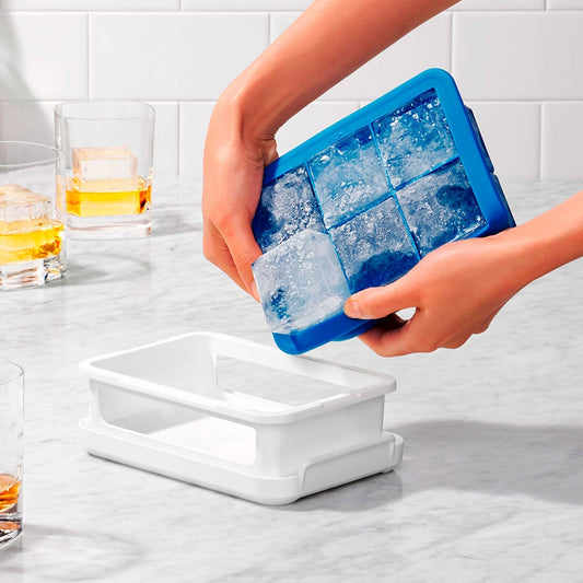 Cubetera Hielos XL Con Tapa1#Blanco