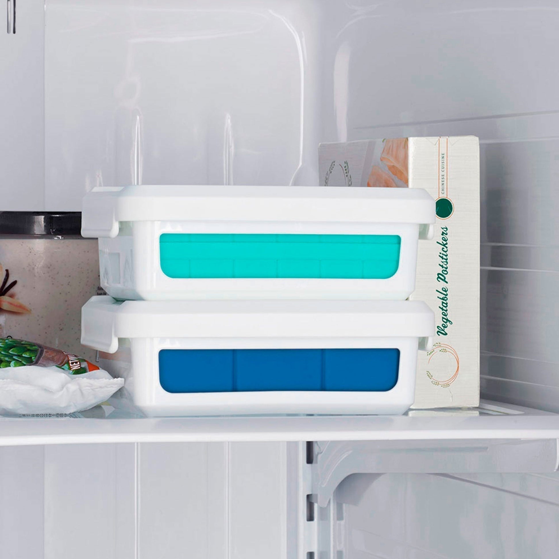 Cubetera Hielos XL Con Tapa4#Blanco