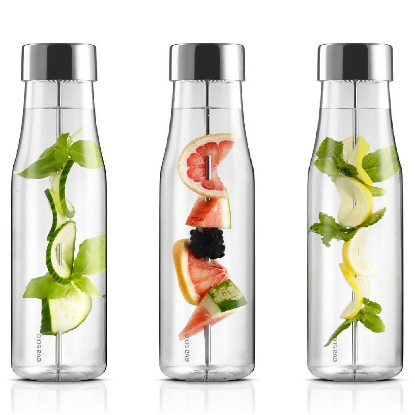 Botella Agua y Frutas 1 Lt3#Sin color