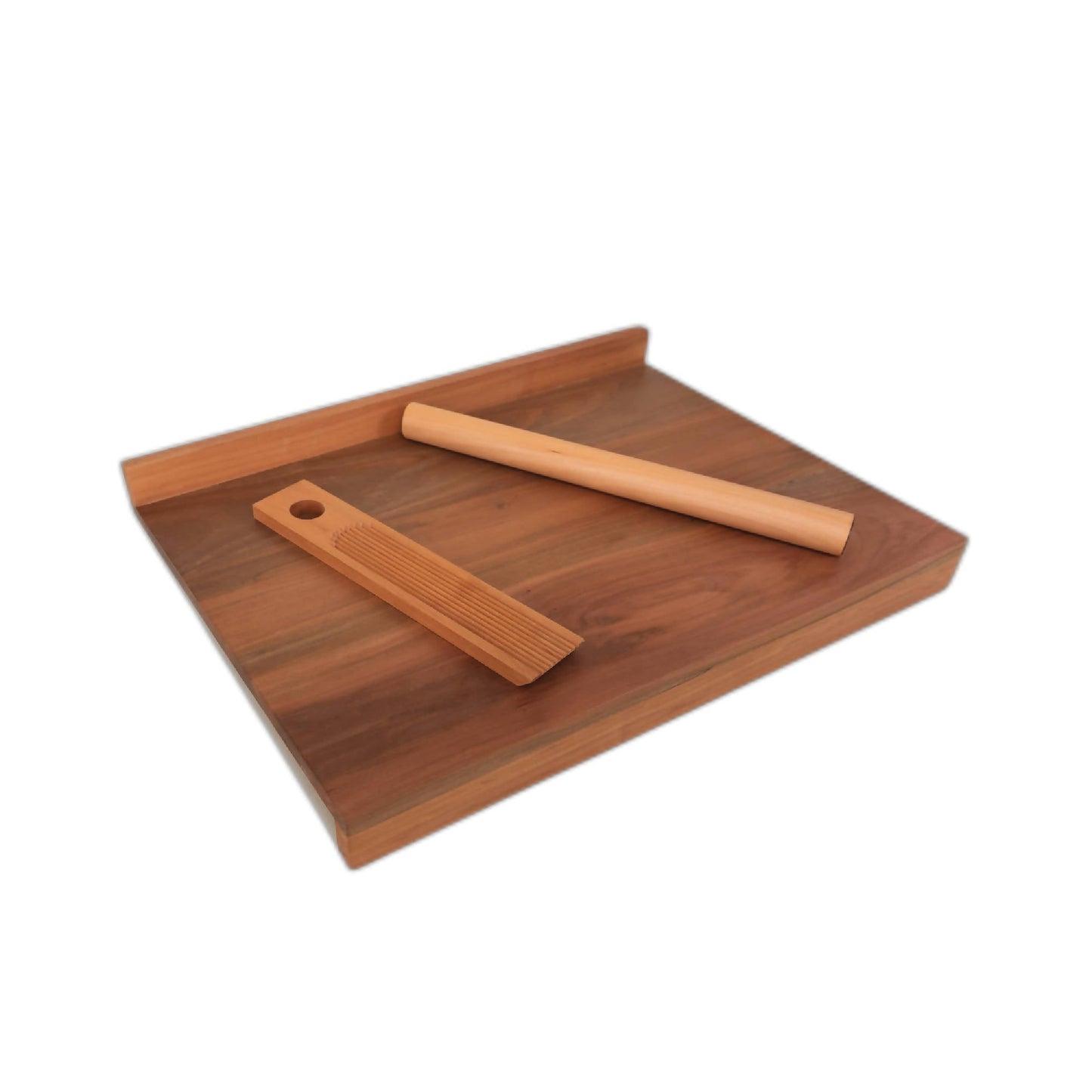 Kit Tabla para Pastas, Uslero y Tabla para Ñoquis3#Madera