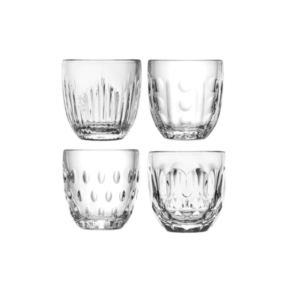 Set 4 Vasos Expresso Troquet3#Sin color