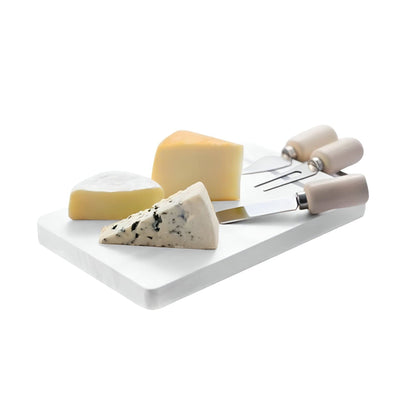 Tabla Aperitivo Quesos Hevea 3 Herramientas2#Blanco