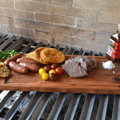 Tabla Asado Porta Sal 70 cms3#Café