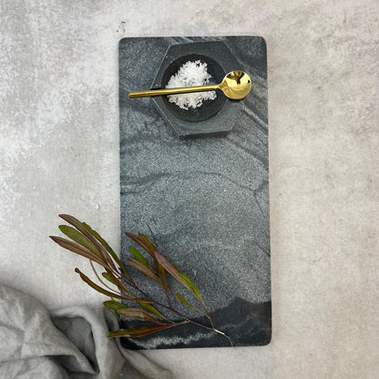 Tabla de mármol Capri2#Negro