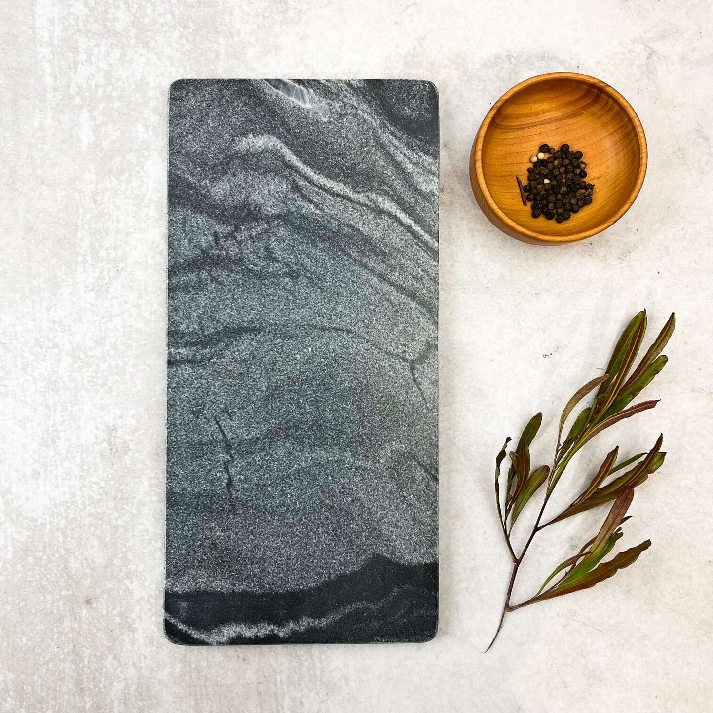 Tabla de mármol Capri1#Negro