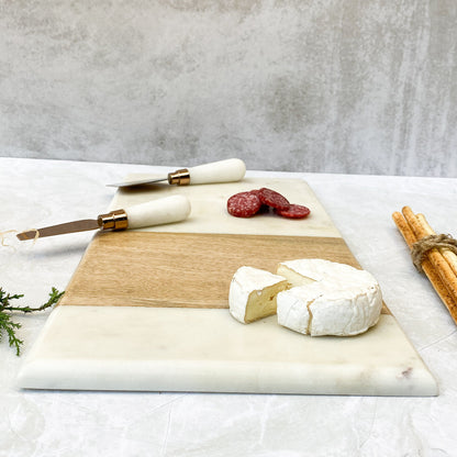 Tabla Praga de Mármol Blanco1#Blanco