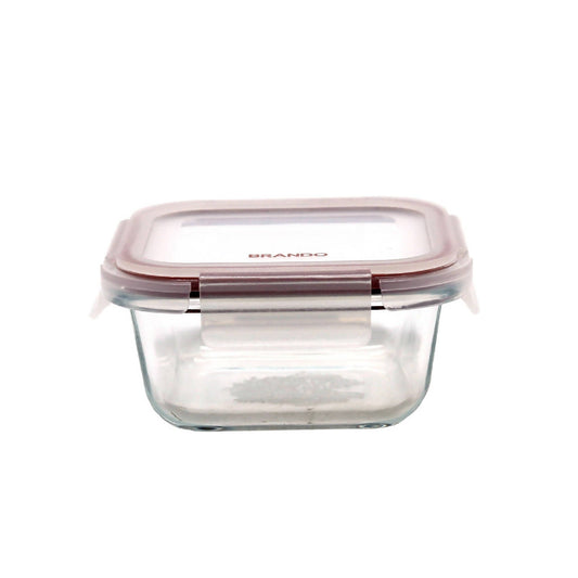 Taper Tupper De Vidrio Hermético Comida 300 Ml1#sin color