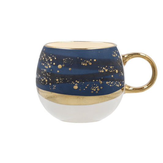 Taza Cerámica Acuarela Azul 400 ml1#Azul
