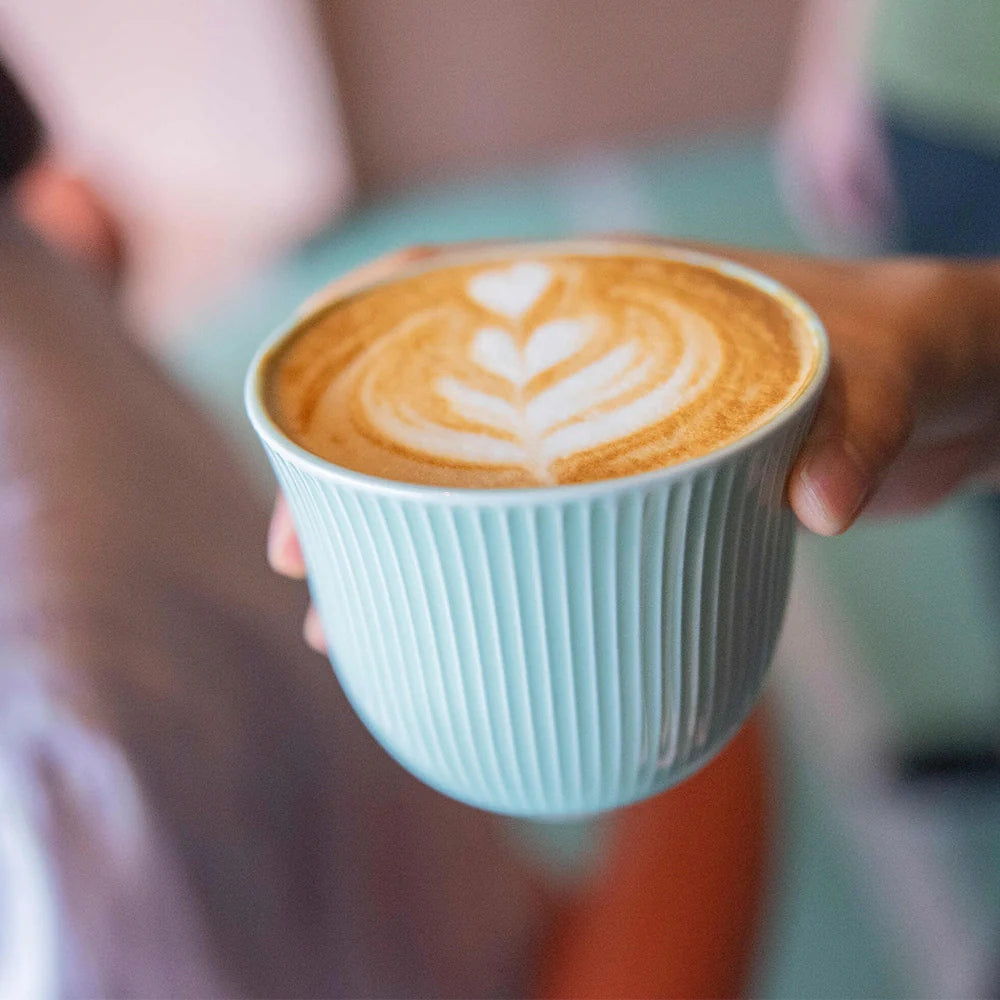 Taza Embossed 250ml1#Verde