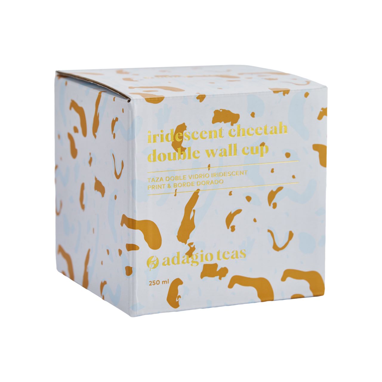 Taza Doble Vidrio Cheetah Iridescent 250 ml3#Sin Color