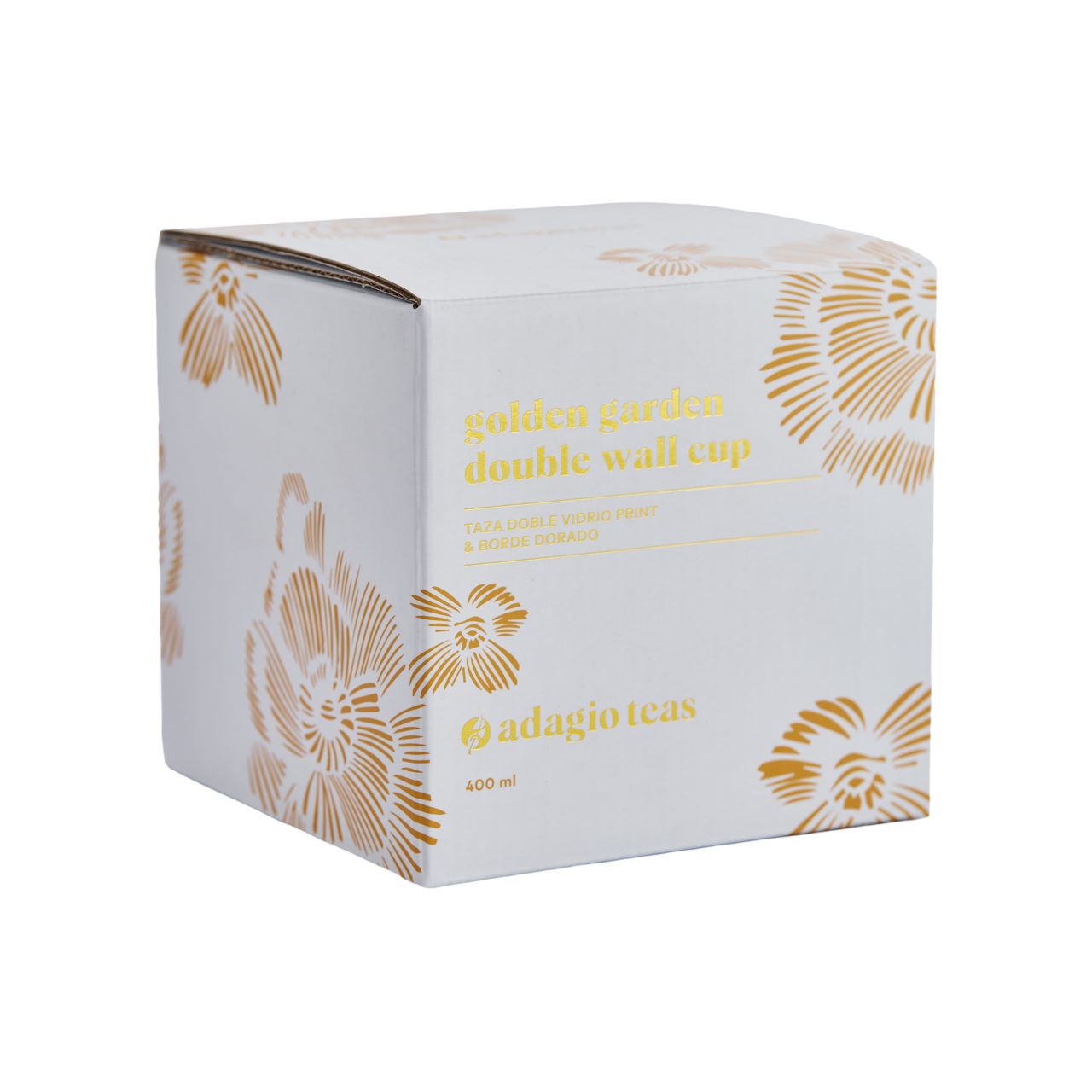Taza Doble Vidrio Golden Garden 400 ml3#Sin Color