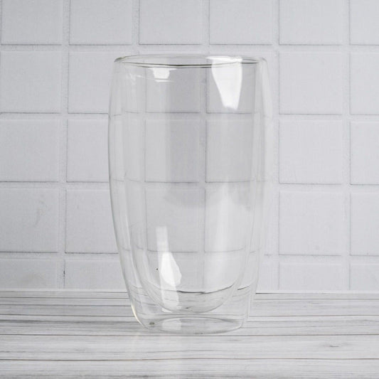 Taza Doble Vidrio Sin Asa1#Sin Color