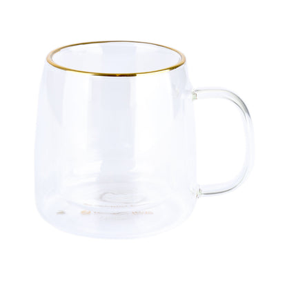 Taza Doble Vidrio Transparente 250 ml2#Sin Color