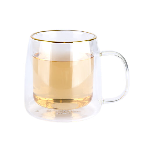 Taza Doble Vidrio Transparente 250 ml1#Sin Color