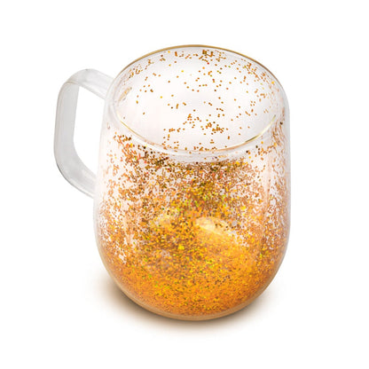 Tazón Doble Pared Vidrio Gold2#Sin Color