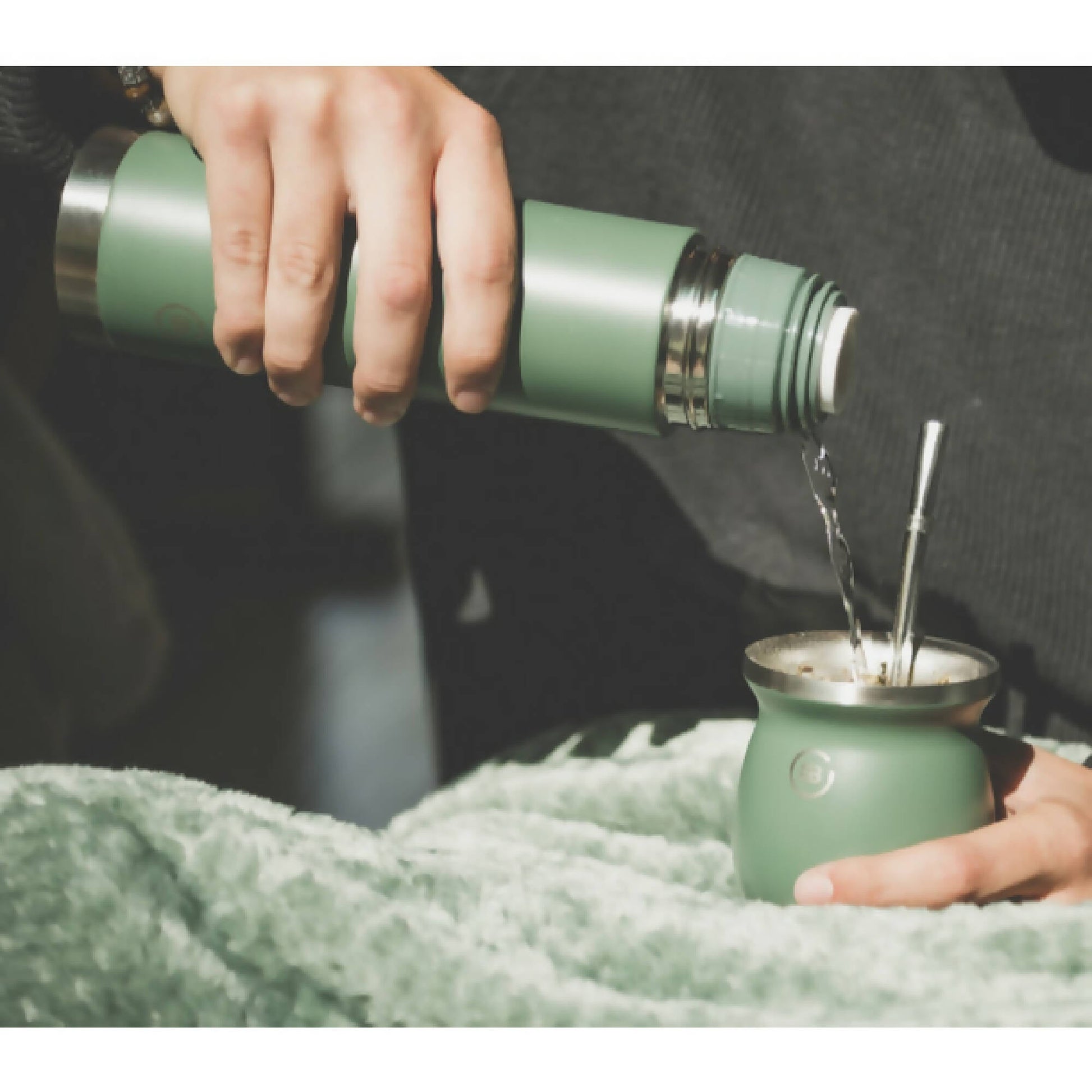 Termo Bala 0.5L Olium2#Verde