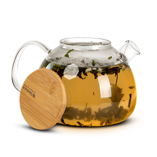 Tetera Con Tapa De Bambú 1.5 L1#Sin color