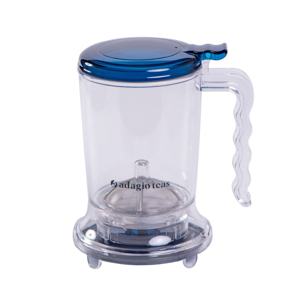 Tetera IngenuiTea Transparente Dark Blue 450 ml1#azul