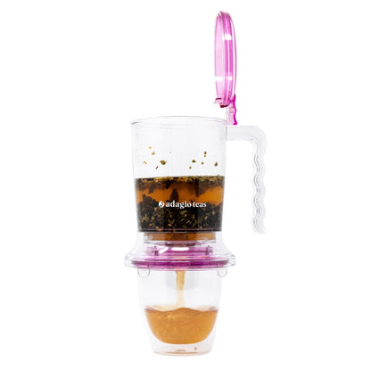 Tetera IngenuiTea Transparente Lila 450 ml2#Lila