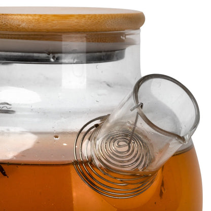 Pack Tetera Bambú + Infusión Indigo  + Cuchara + Recarga Infusion Relajante5#Azul