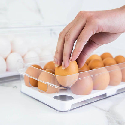 Organizador De Huevos Clear Fresh 18 Und.1#Sin color