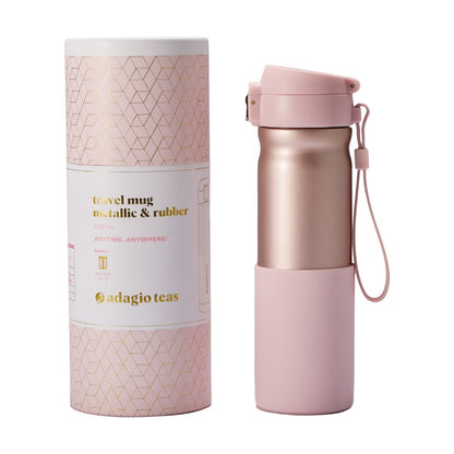 Travel Mug 400 ml con Infusor7#Rosado