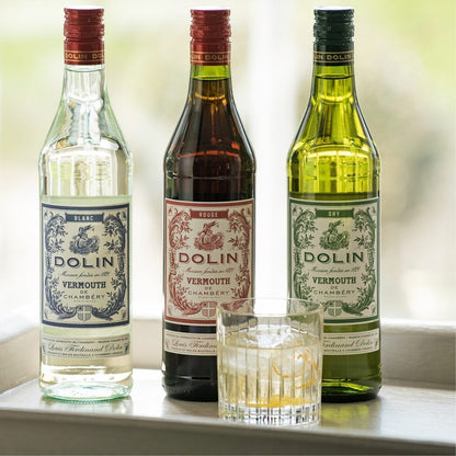 Trilogia de Vermouth Dolin (Dry, Rouge, Blanc)2#Sin color