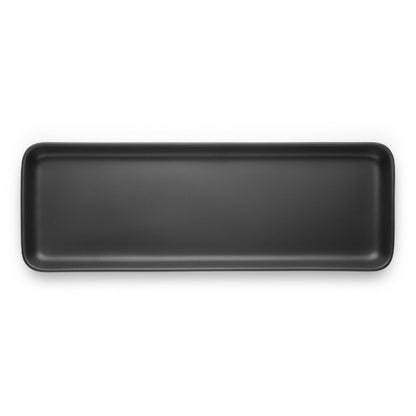 Plato Cocina Nórdica 13x37 cm2#Negro