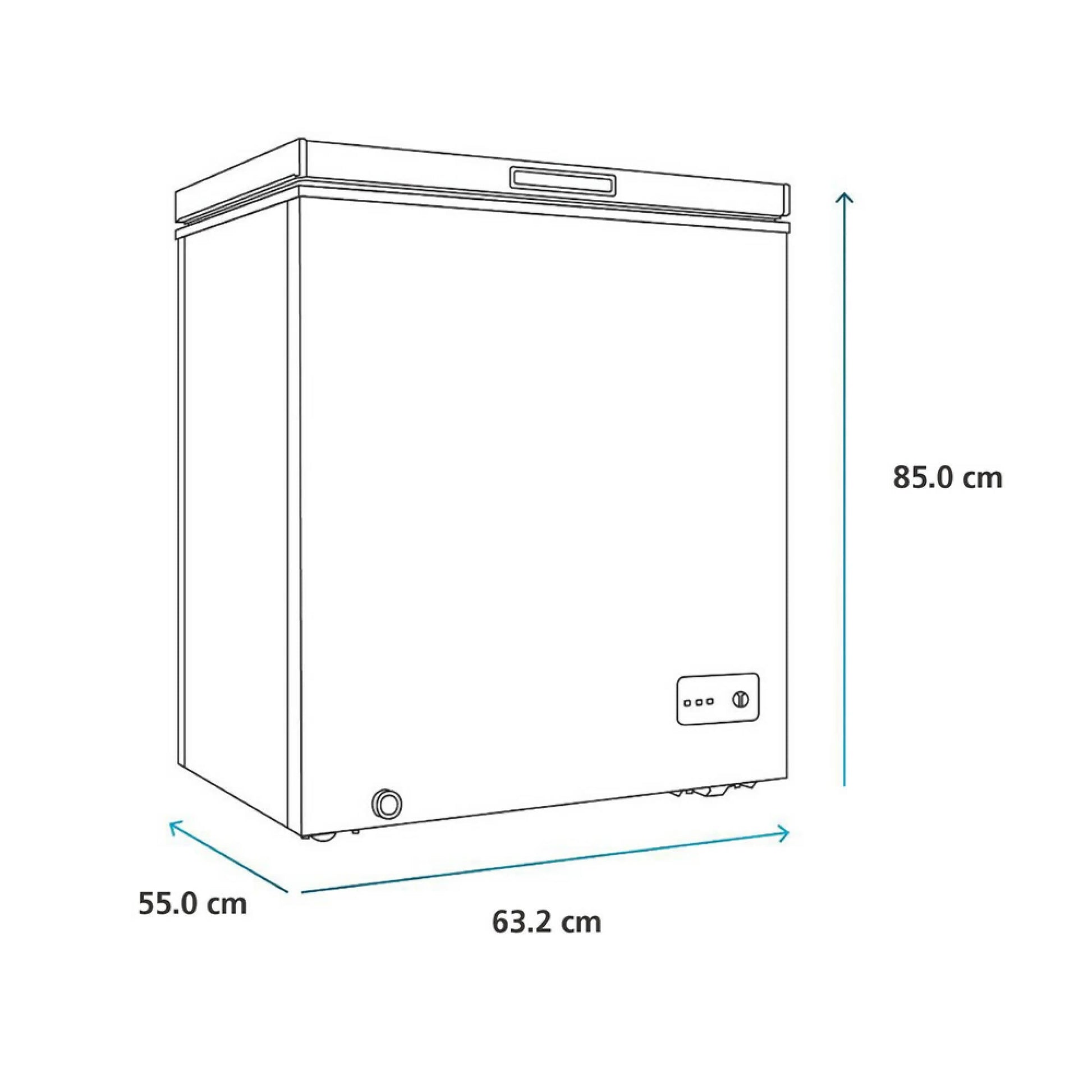 Freezer Horizontal 140 Lts FDHM150BY25#Blanco